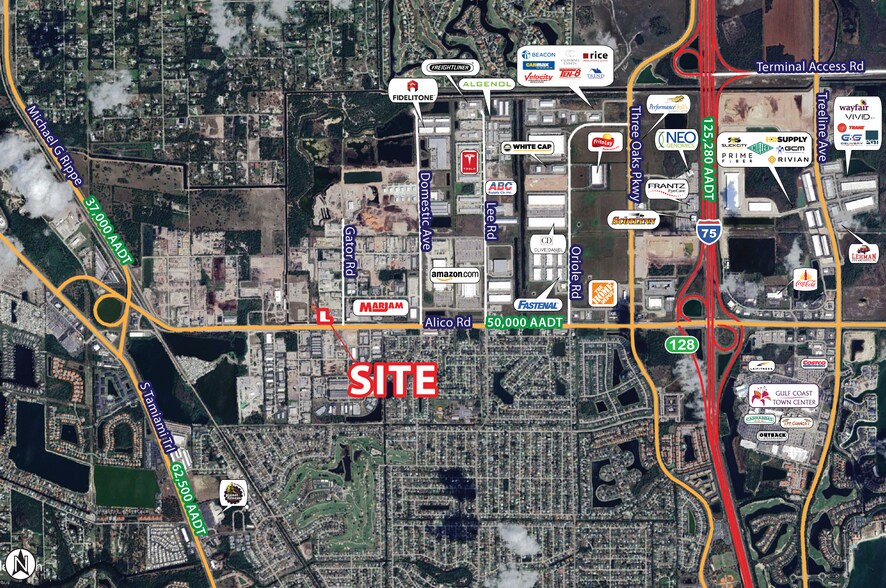 16940 Gator Rd, Fort Myers, FL à louer - Aérien - Image 2 de 3