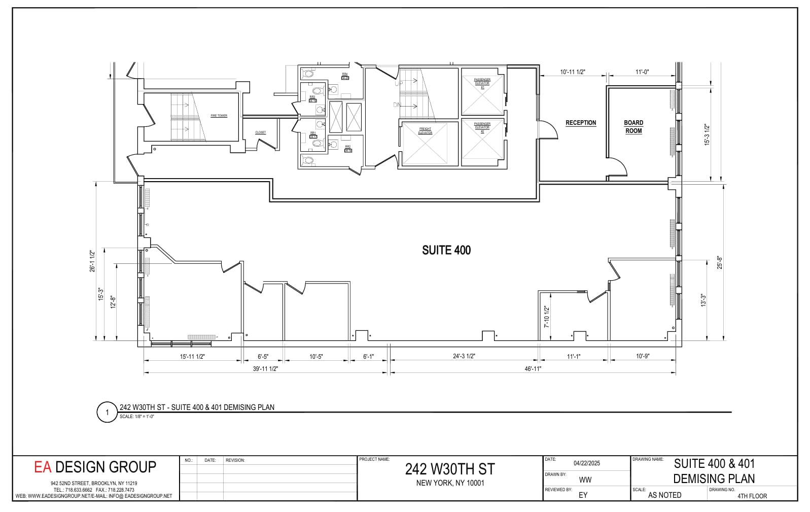 242 W 30th St, New York, NY for lease Floor Plan- Image 1 of 1