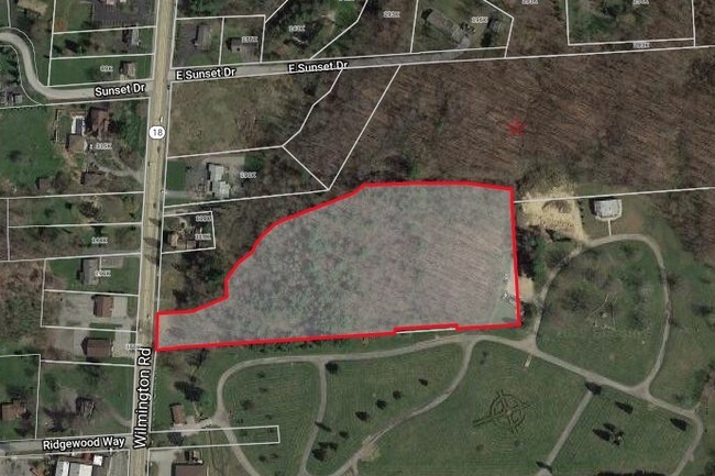 Plus de détails pour 3022 Wilmington Rd, New Castle, PA - Terrain à vendre