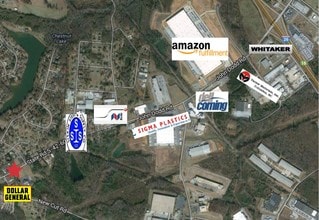 751 John Dodd Rd, Spartanburg, SC - Aerial map view