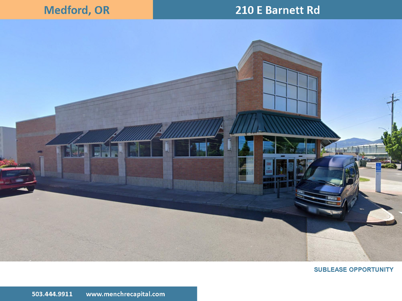 210 E Barnett Rd, Medford, OR à louer - Photo du bâtiment - Image 3 de 3