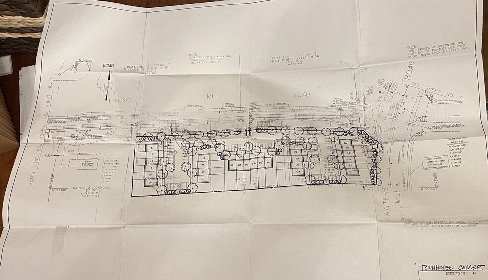 9109-9203 Lyons Mill Road, Owings Mills, MD for sale - Site Plan - Image 2 of 2