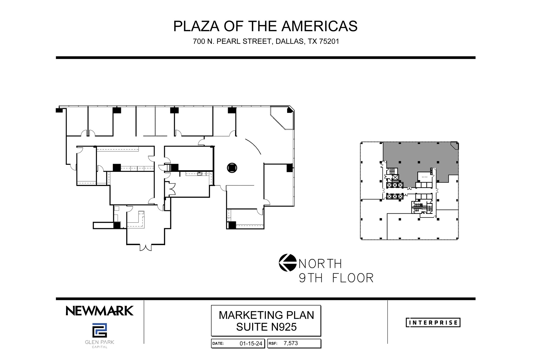 700 N Pearl St, Dallas, TX for lease Floor Plan- Image 1 of 1