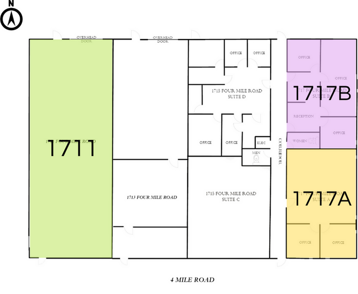 1711 4 Mile Rd NE, Grand Rapids, MI à louer - Photo du bâtiment - Image 2 de 3