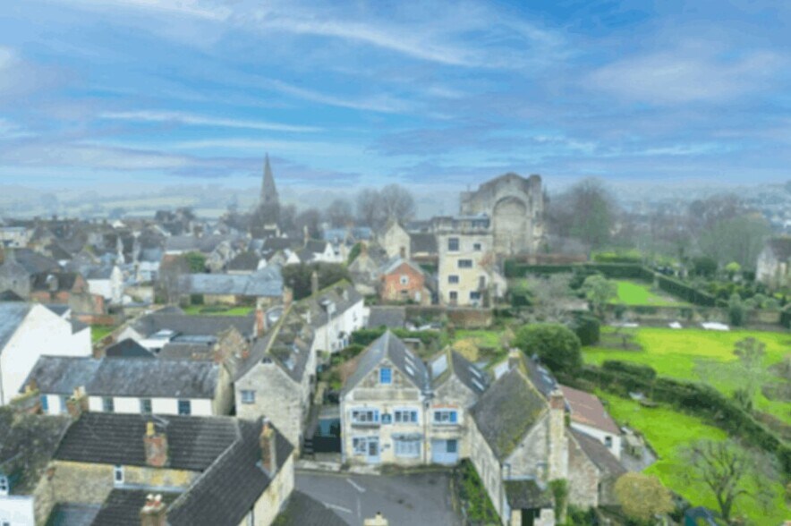 21 Oxford Street, Malmesbury à vendre - Aérien - Image 3 de 4