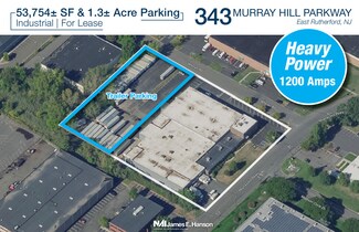 Plus de détails pour 343 Murray Hill Pky, East Rutherford, NJ - Industriel à louer