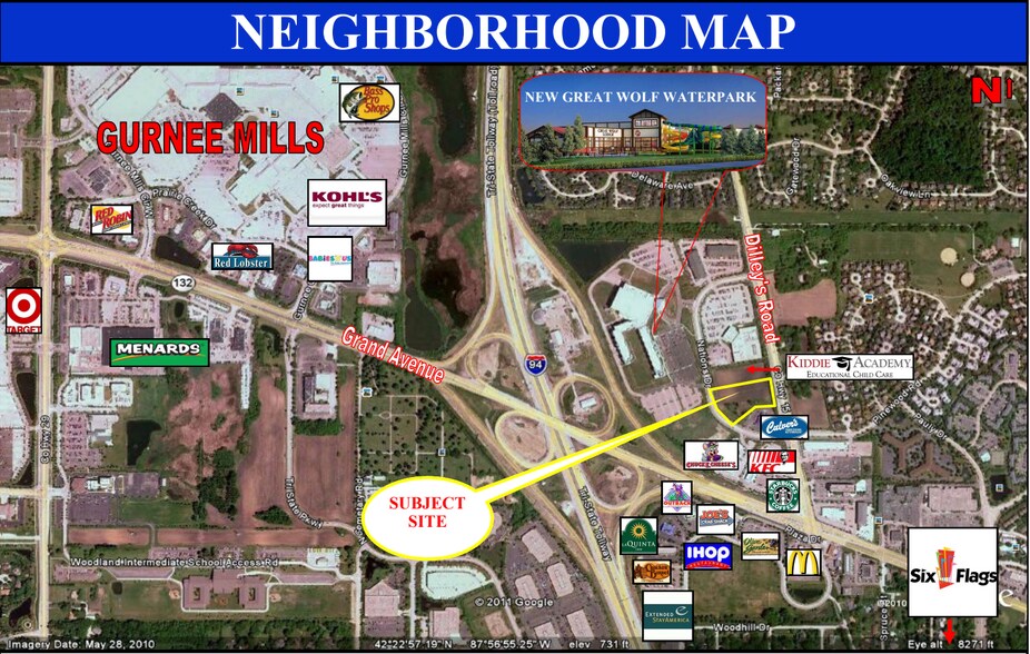 1525 Nations Dr, Gurnee, IL à vendre - Photo du bâtiment - Image 1 de 5