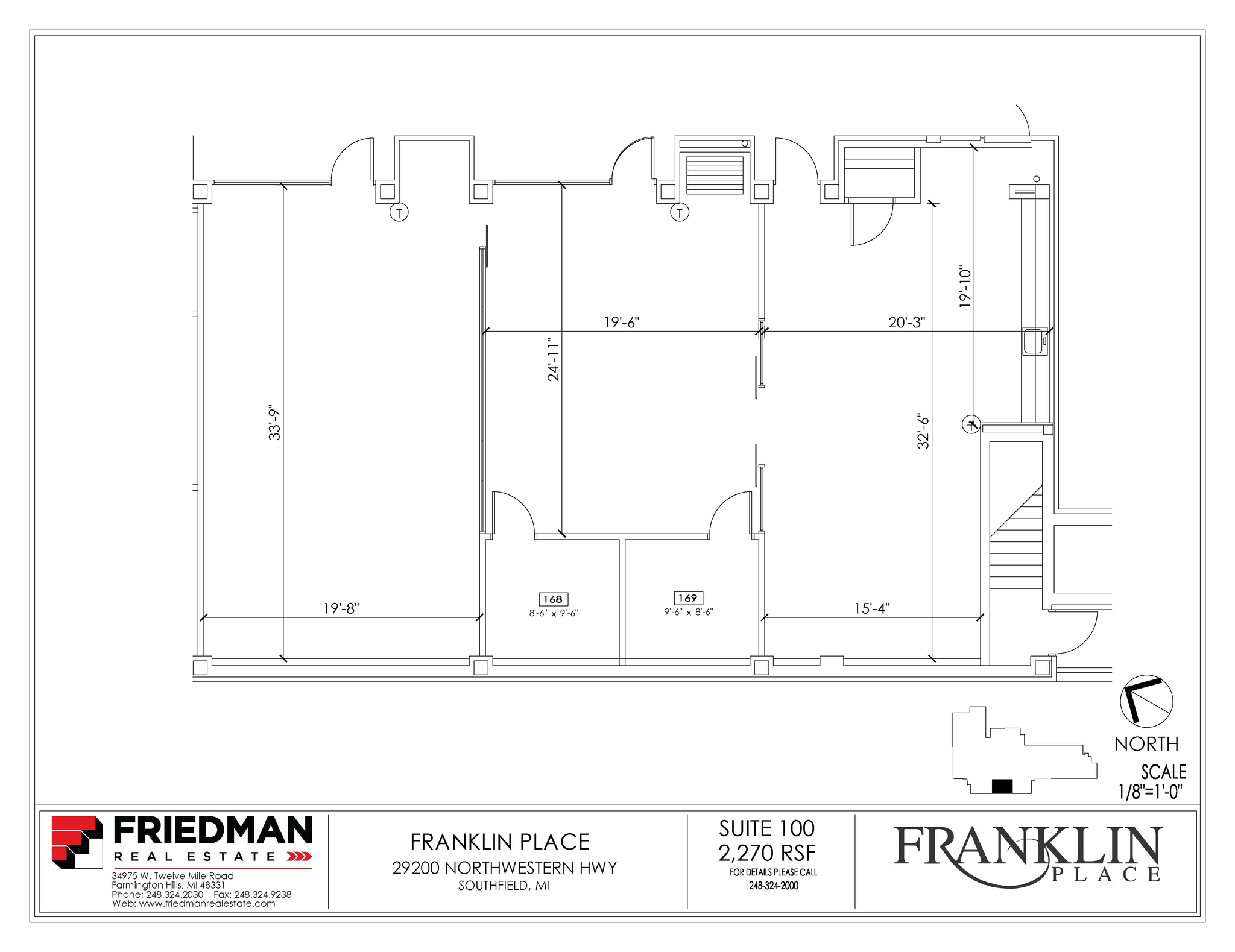 29200 Northwestern Hwy, Southfield, MI for lease Floor Plan- Image 1 of 1