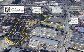 Plus de détails pour 4743 Clifton Rd, Temple Hills, MD - Industriel à vendre