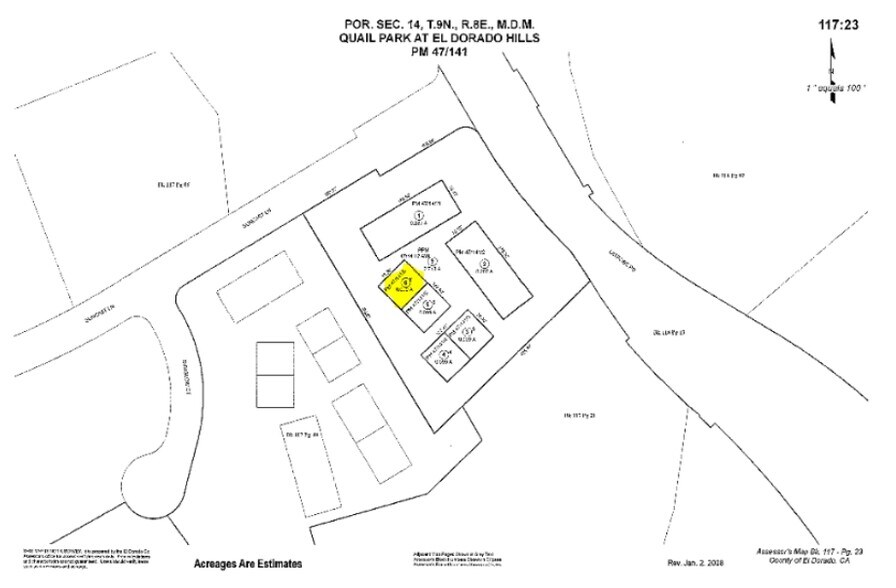 1216-1220 Suncast Ln, El Dorado Hills, CA à vendre - Plan cadastral - Image 2 de 15