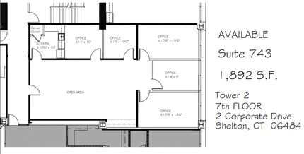 2 Corporate Dr, Shelton, CT for lease Floor Plan- Image 1 of 1