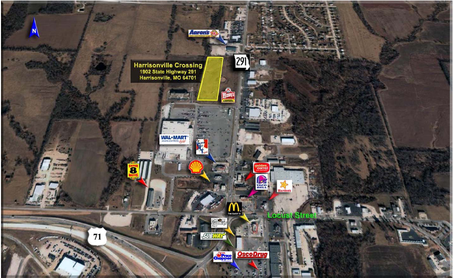 1802-2012 N State Route 291, Harrisonville, MO for lease - Aerial - Image 3 of 16