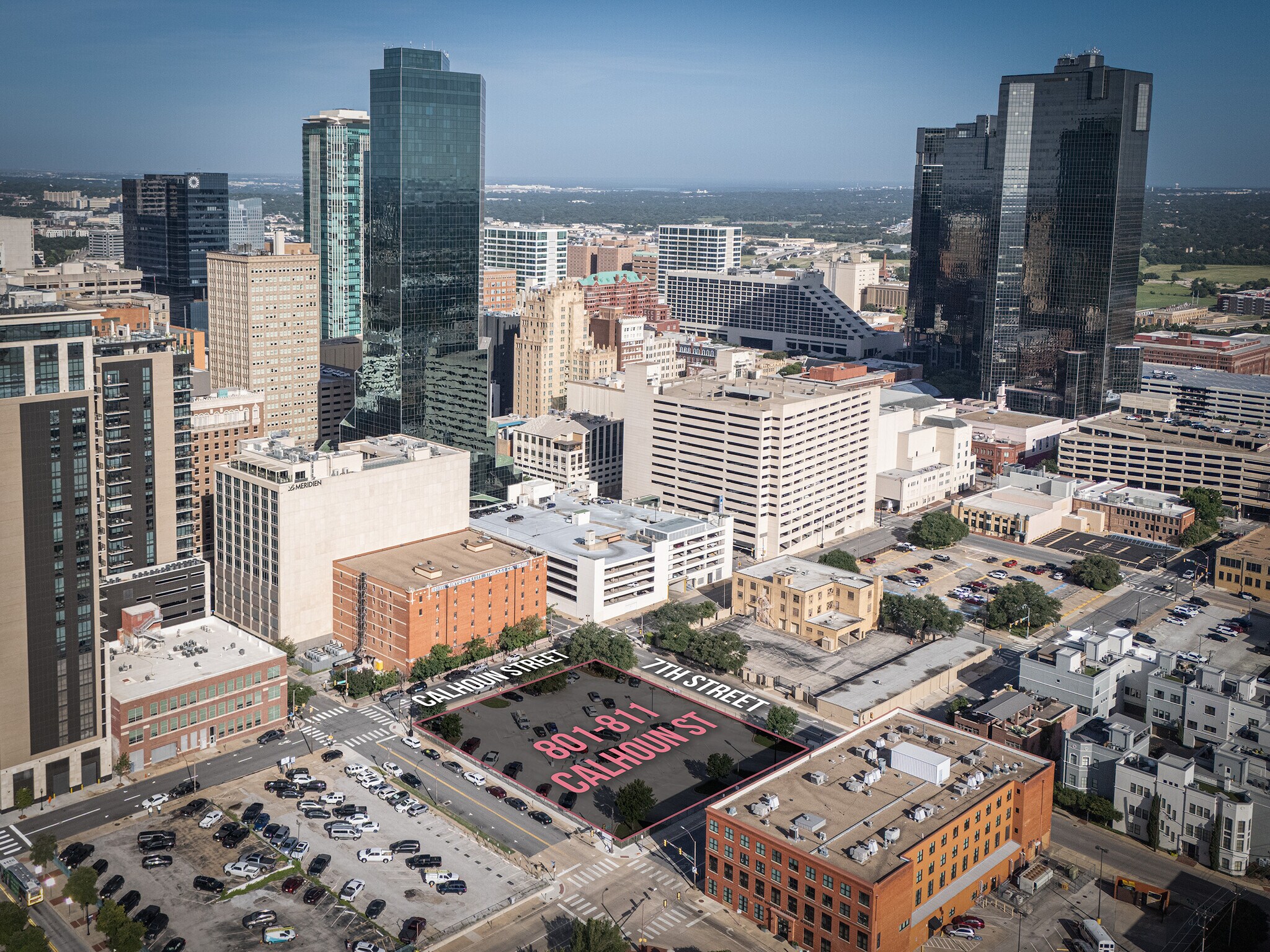 801-811 Calhoun St, Fort Worth, TX à vendre Photo du bâtiment- Image 1 de 5
