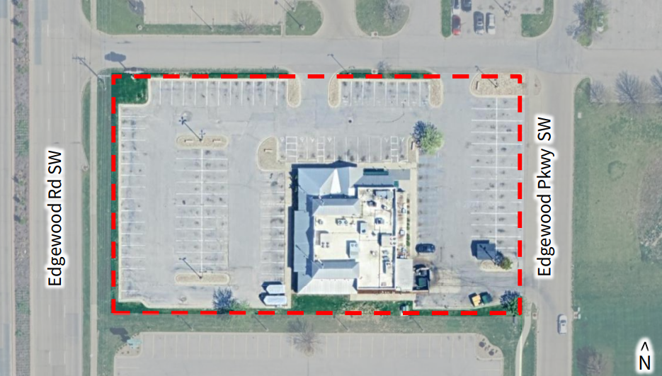 2605 Edgewood Rd SW, Cedar Rapids, IA à louer - Plan de site - Image 3 de 3