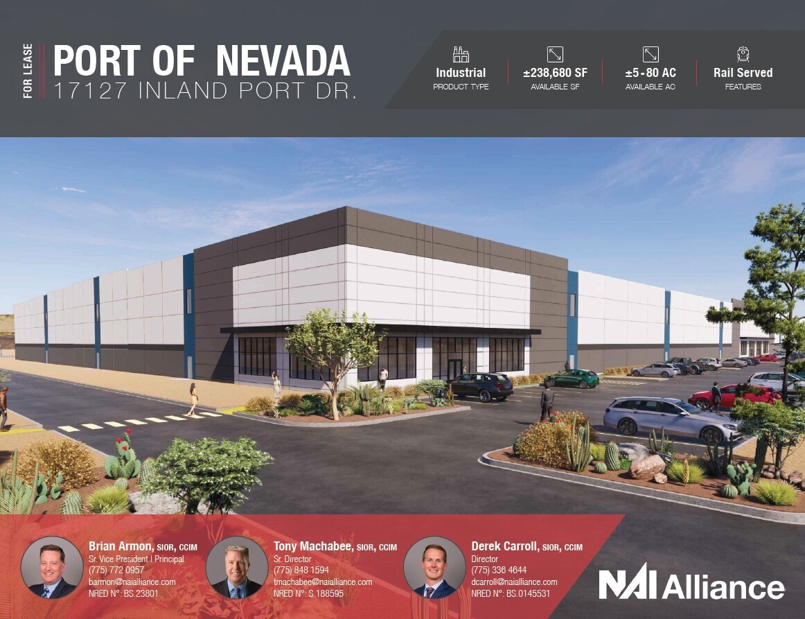 17127 Inland Port Dr, Fernley, NV for lease Primary Photo- Image 1 of 5