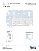 15260 Ventura Blvd, Sherman Oaks, CA à louer Plan d’étage- Image 1 de 1