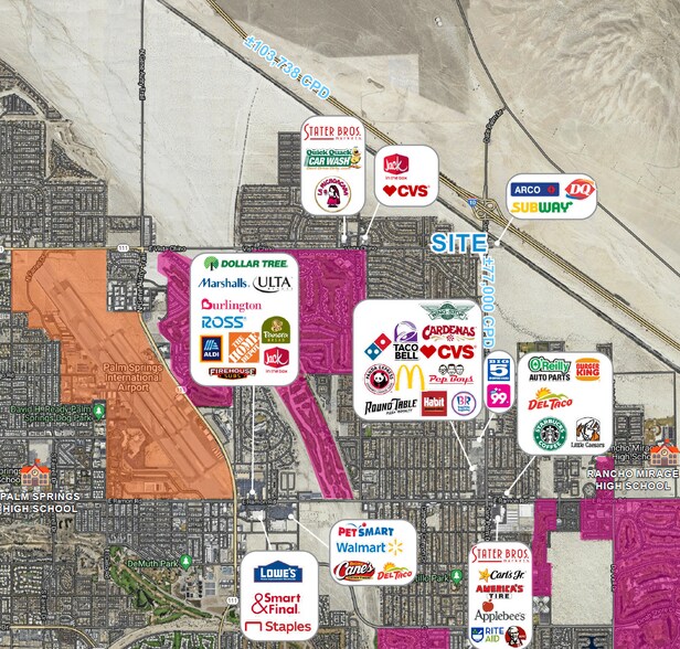 68950 Adelina Rd, Cathedral City, CA à louer - Photo du bâtiment - Image 2 de 4