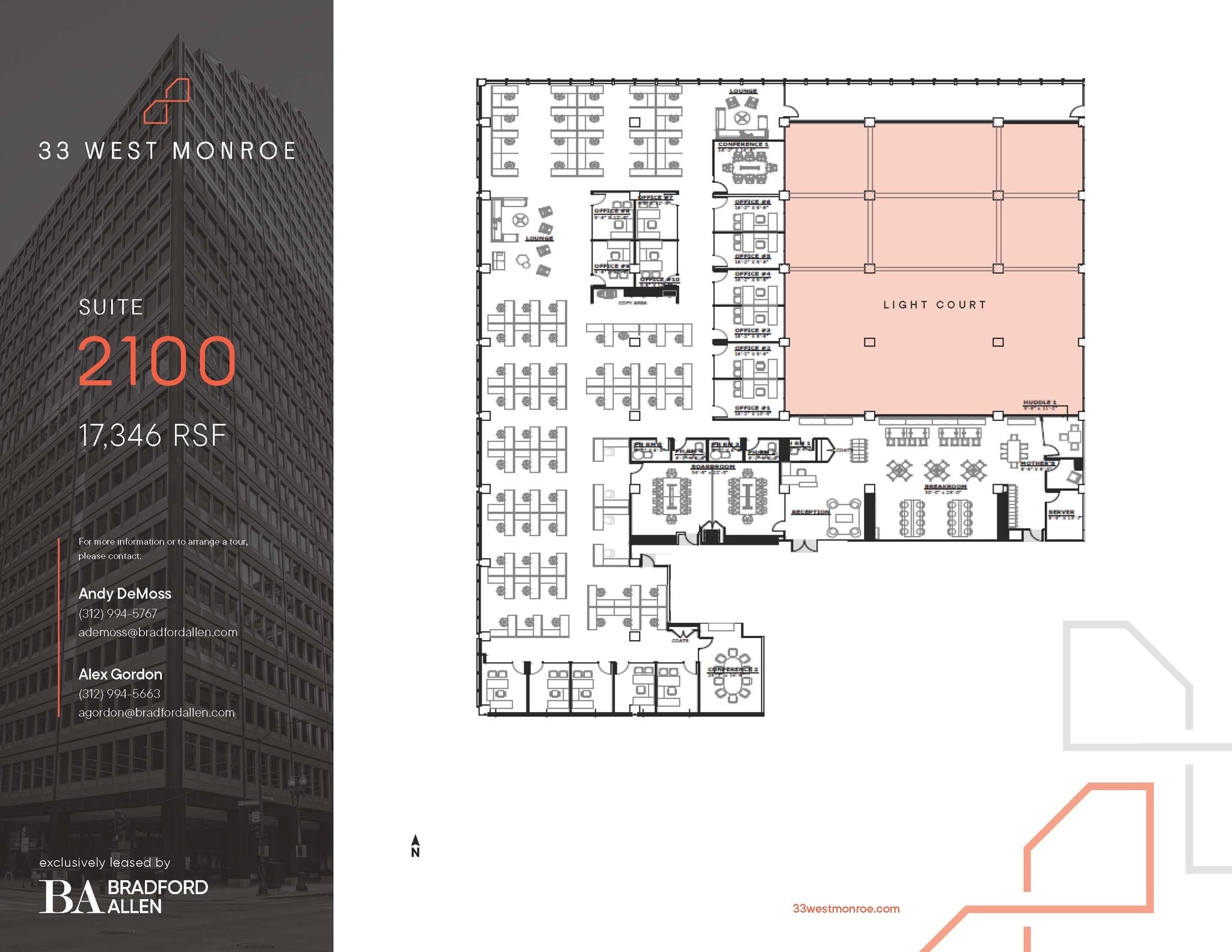 33 W Monroe St, Chicago, IL for lease Floor Plan- Image 1 of 11