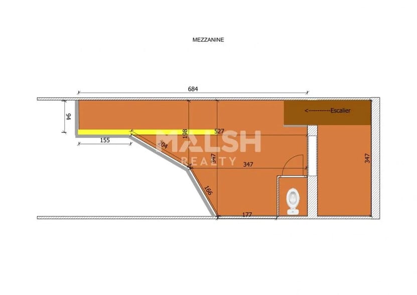 Retail in Lyon for lease - Floor Plan - Image 3 of 4