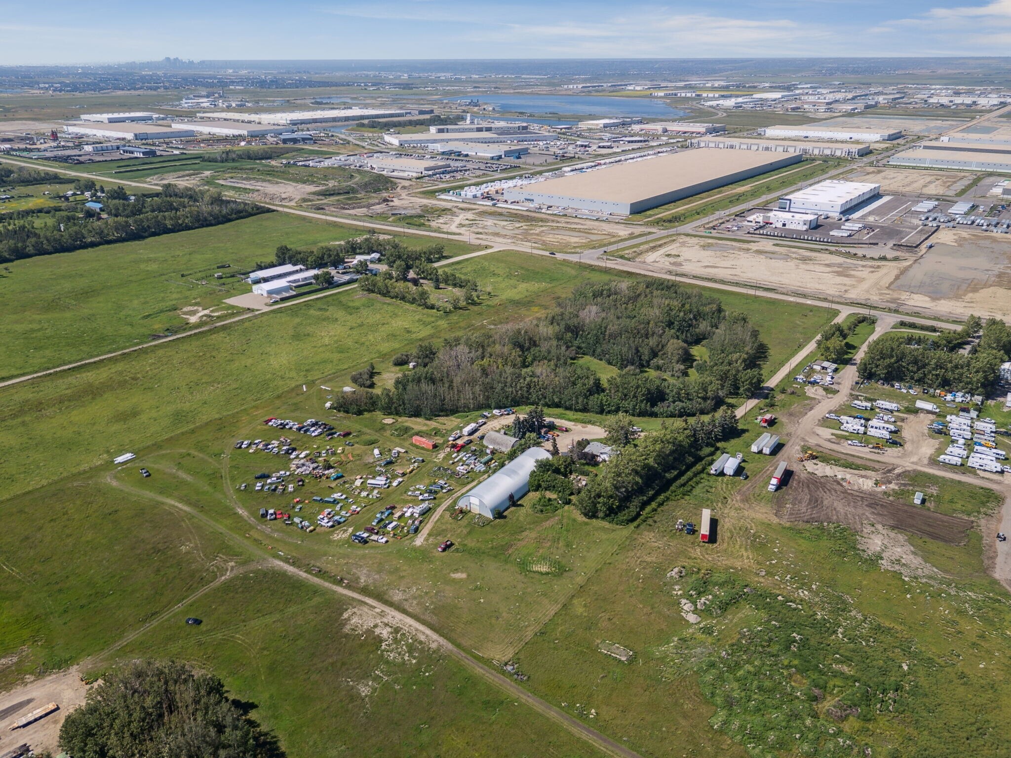 261224 Rge Rd 290, Rocky View County, AB for sale Aerial- Image 1 of 1