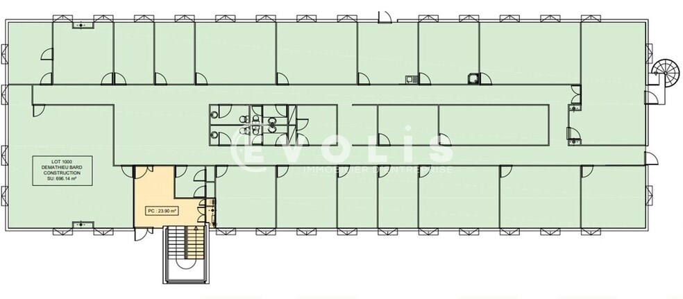 4 Avenue Neil Armstrong, Mérignac à louer - Plan d’étage - Image 2 de 2