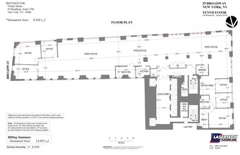 29 Broadway, New York, NY à louer Plan d’étage- Image 2 de 2