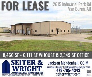 Plus de détails pour 2615 Industrial Park Rd, Van Buren, AR - Industriel à louer