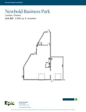 150-241 Consortium Crt, London, ON for lease Floor Plan- Image 1 of 1