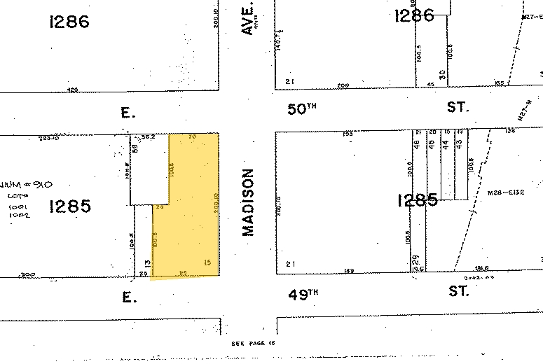 444 Madison Ave, New York, NY à louer - Plan cadastral - Image 2 de 6