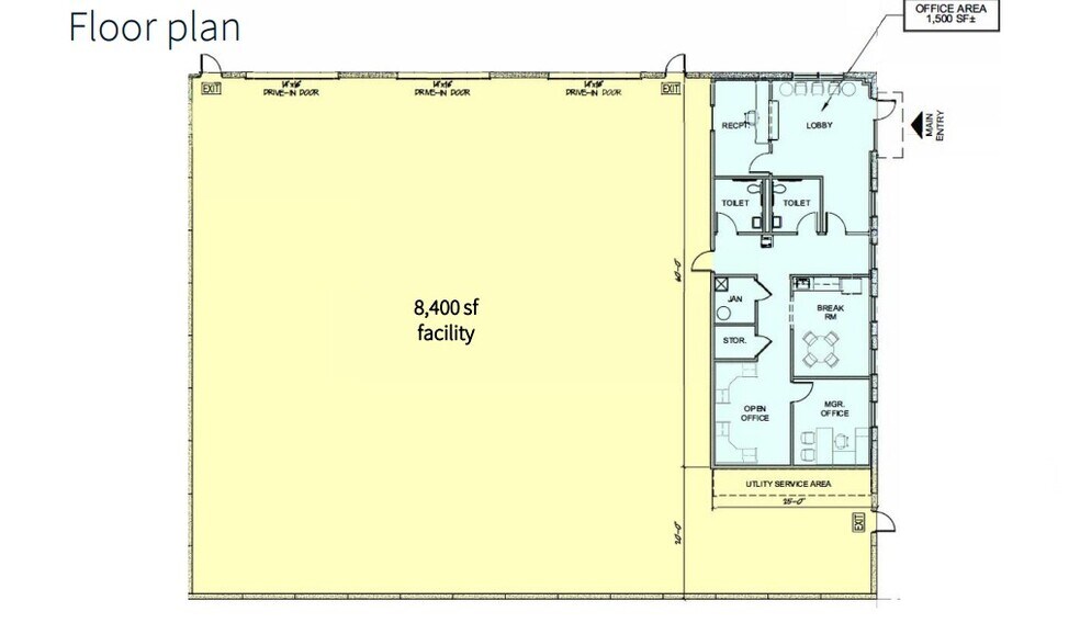 750 Martin St, Avenel, NJ à louer - Plan d’étage - Image 2 de 3