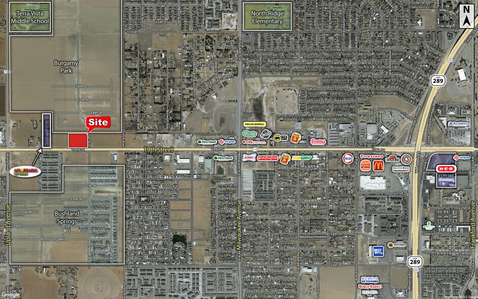 19th St & Rochester Ave, Lubbock, TX à vendre - Photo du bâtiment - Image 2 de 2