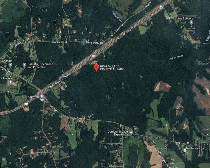 3853 High Falls Rd, Griffin, GA for sale - Aerial - Image 1 of 4