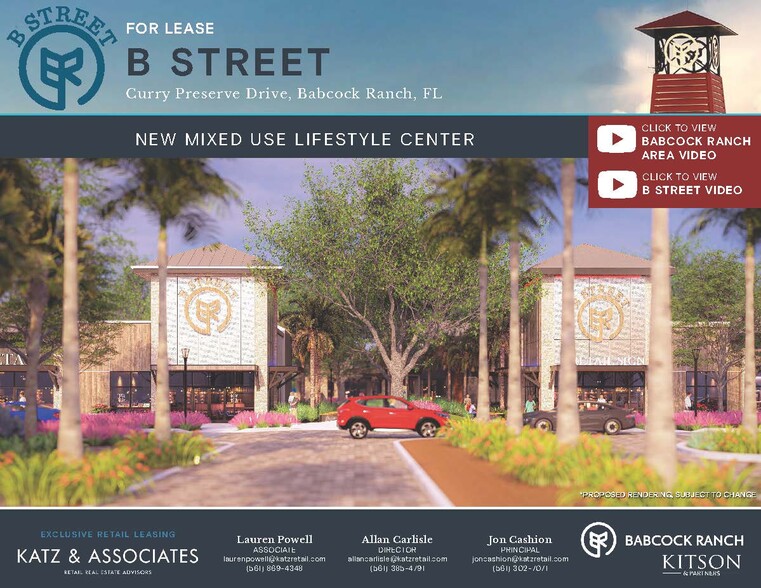 B Street Babcock Ranch Dr, Punta Gorda, FL for lease - Building Photo - Image 1 of 1