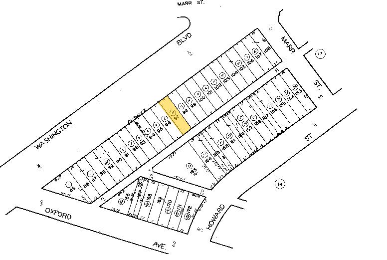742 Washington Blvd, Marina Del Rey, CA for sale - Plat Map - Image 2 of 20