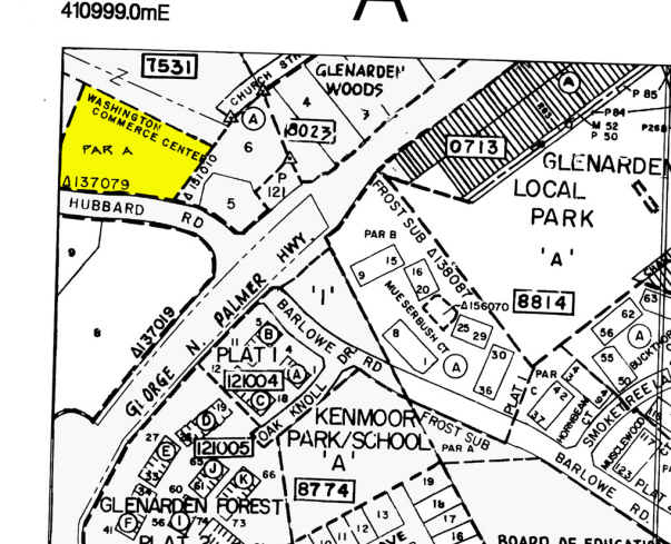 3100-3130 Hubbard Rd, Landover, MD à vendre - Plan cadastral - Image 1 de 1