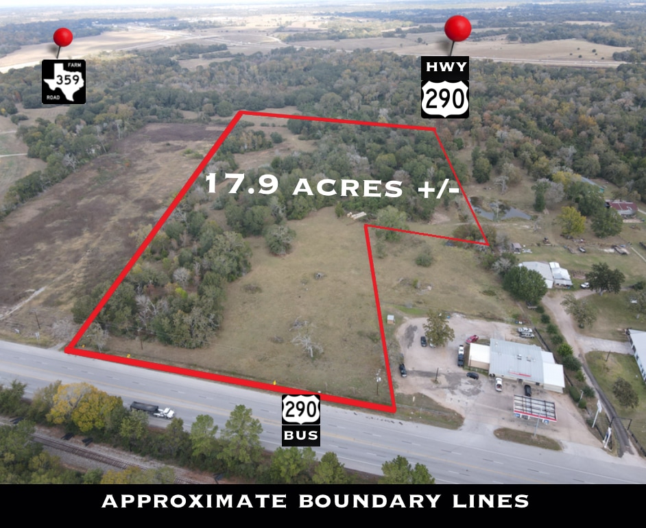 17.9 +/- AC TBD HWY 290 hwy, Hempstead, TX for sale Primary Photo- Image 1 of 10
