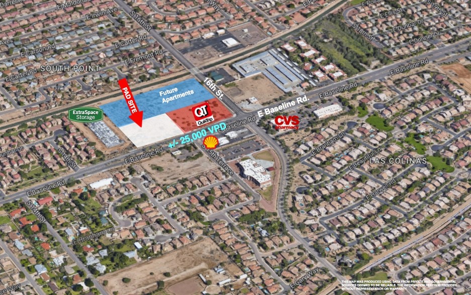 1530 E Baseline Rd, Phoenix, AZ for sale - Primary Photo - Image 1 of 1