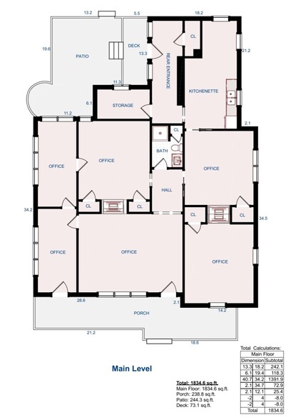 21024 Catawba Ave, Cornelius, NC à louer - Plan d’étage - Image 2 de 18