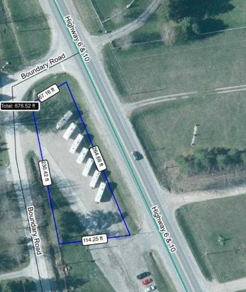 6 & 10 Hwy, Chatsworth, ON à louer - Plan de site - Image 2 de 6