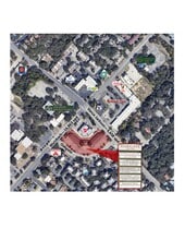 3529-3539 Oakgate Dr, San Antonio, TX - Aerial map view