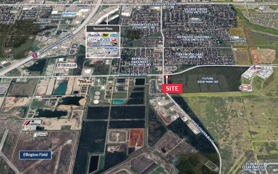 Genoa Red Blf, Houston, TX for sale - Aerial - Image 2 of 2
