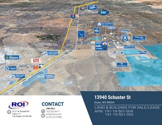 Plus de détails pour 13940 Schuster Ave, Sloan, NV - Terrain à vendre