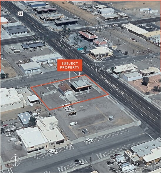 1100 S California Ave, Parker, AZ à vendre - Aérien - Image 1 de 1