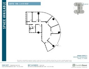 4830 W Kennedy Blvd, Tampa, FL for lease Floor Plan- Image 1 of 1