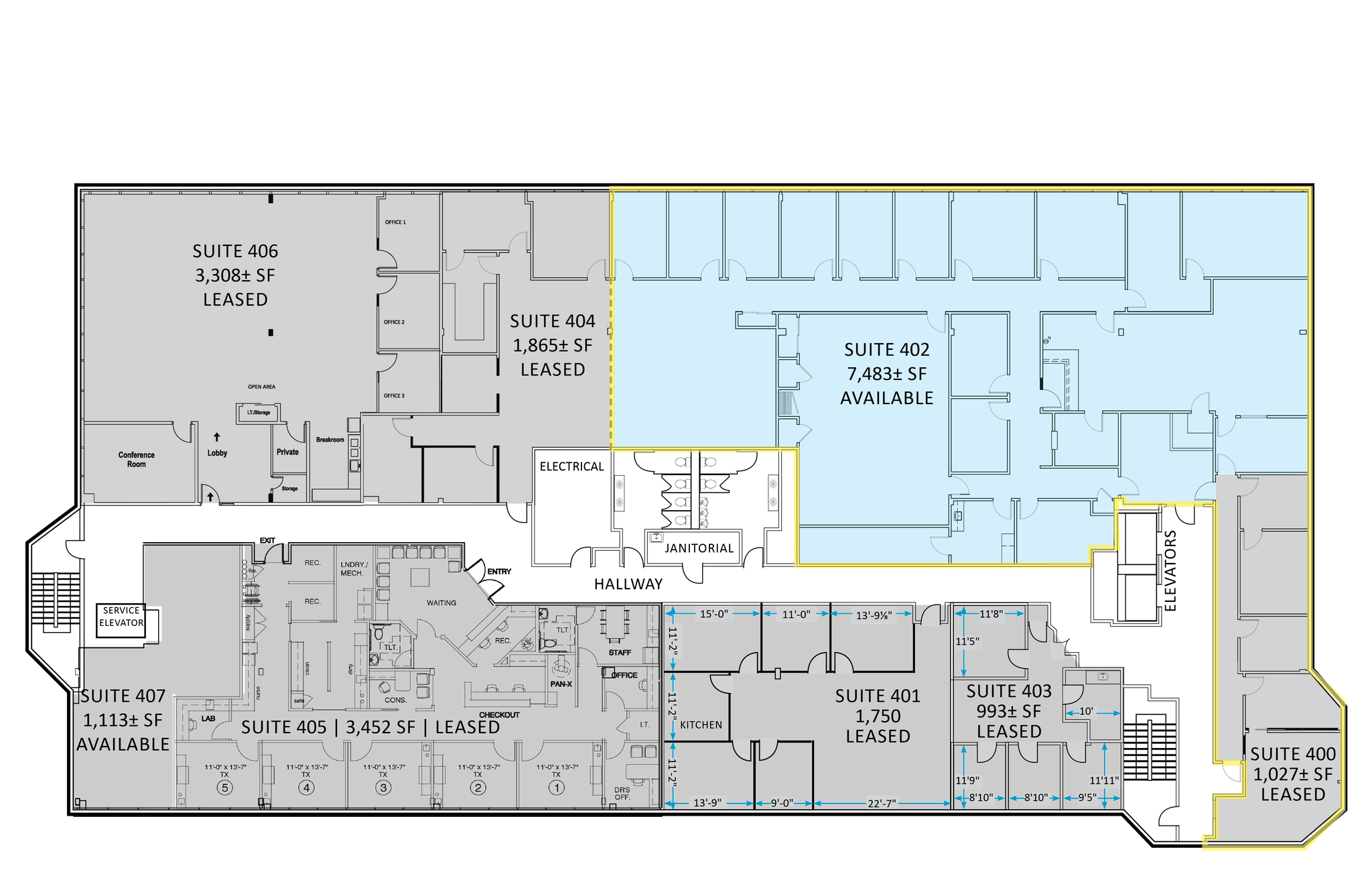 360 Bloomfield Ave, Windsor, CT à louer Plan d’étage- Image 1 de 1