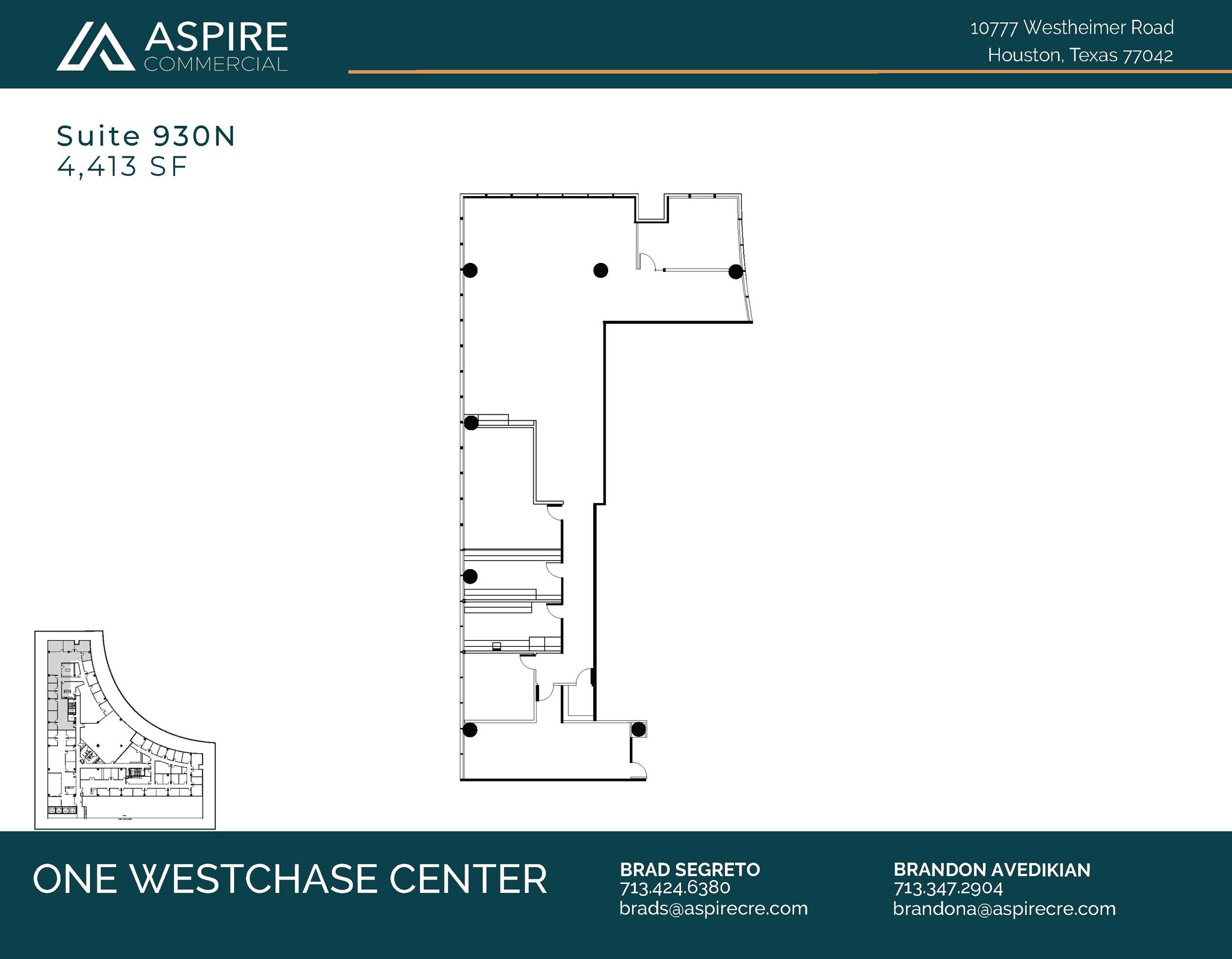 10777 Westheimer Rd, Houston, TX for lease Floor Plan- Image 1 of 2