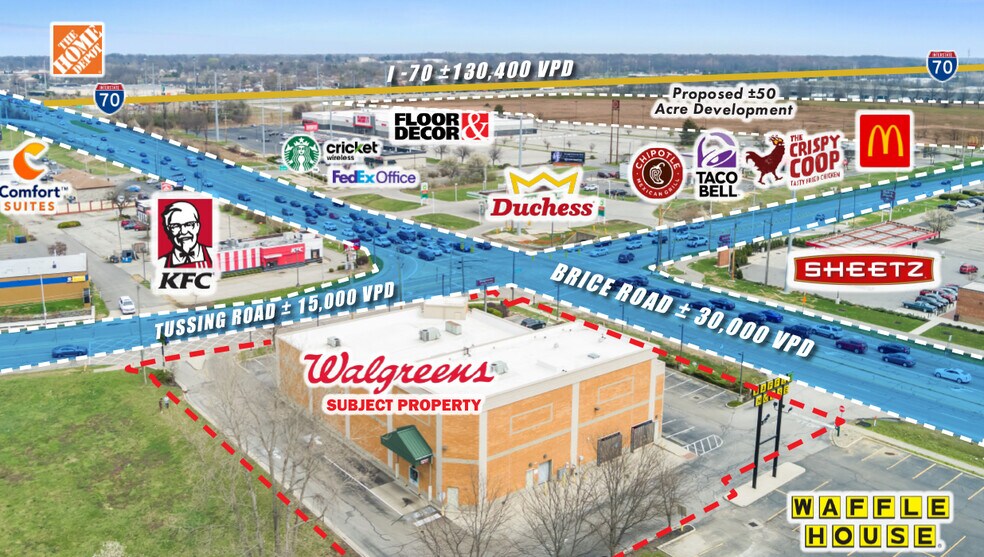 2615 Brice Rd, Reynoldsburg, OH à louer - Photo du bâtiment - Image 3 de 4