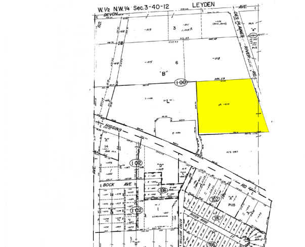 6250 N River Rd, Rosemont, IL à louer - Plan cadastral - Image 2 de 32