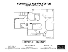 3501 N Scottsdale Rd, Scottsdale, AZ for lease Floor Plan- Image 1 of 1