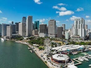 1 SE 3rd Ave, Miami, FL - AERIAL  map view - Image1